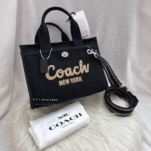 バッグ OLD COACH Large tote bag BLACK Coach Large Black Tote Bag | eBay